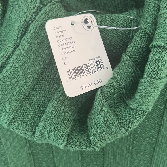 FREE PEOPLE Beach WOMEN'S Wanda Sweater Dress Cowl Neck  size L - Picture 3 of 9